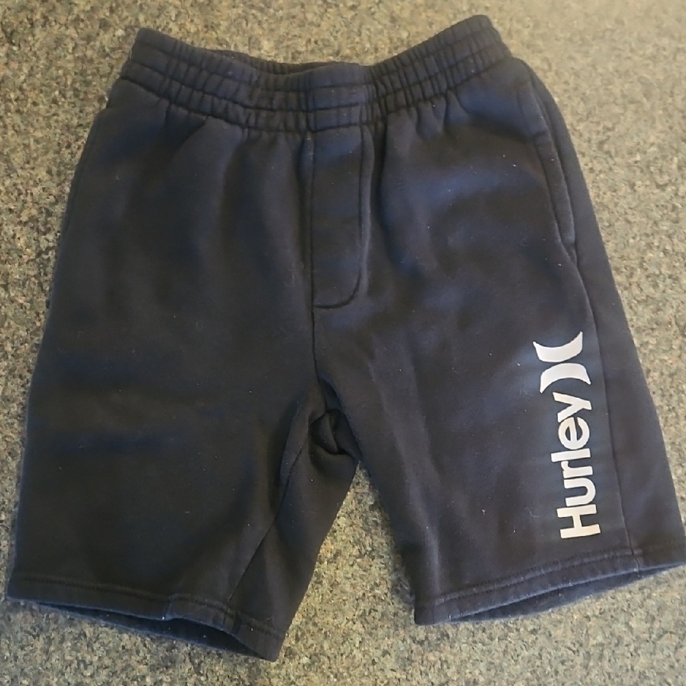 Hurley Boys Black Athletic Shorts